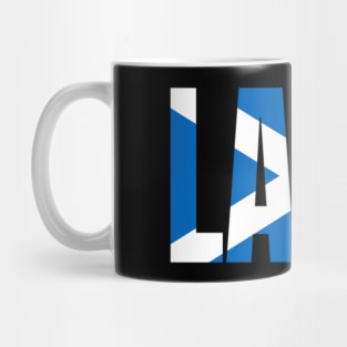 Scottish Lass - Ladies of Scotland with Saltire Flag Mug